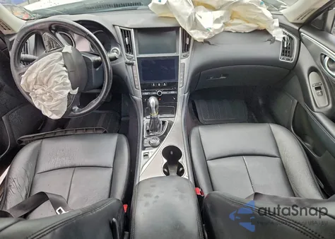 2014 Infiniti Q50 Base z USA, uszkodzony, nr VIN JN1BV7AP8EM677752